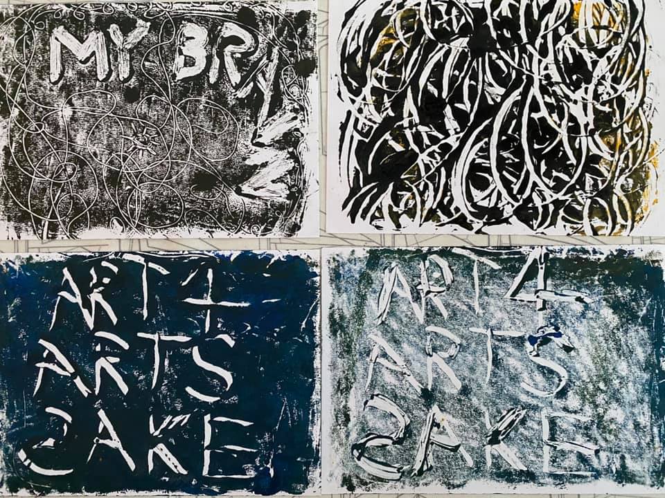 User interacting with the smart home system via voice commands