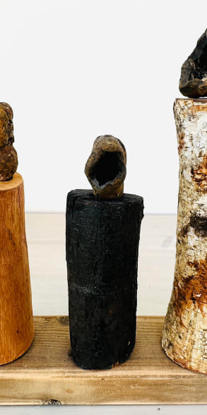 User interacting with the smart home system via voice commands